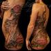 Tattoos - Black and Gray Tiger on Ribs Cover Up - 71976